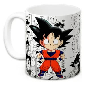 Taza Dragon Ball Novios Bulma Vegeta Milk Café Goku Blanco Amor Verdadero | Historia De Amor