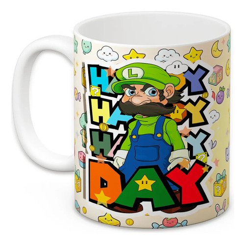 taza-infantil-bluey-stitch-capibara-11oz-regalo-ninos-kawaii-blanco-luigi-enojado-mario-kart-gamer