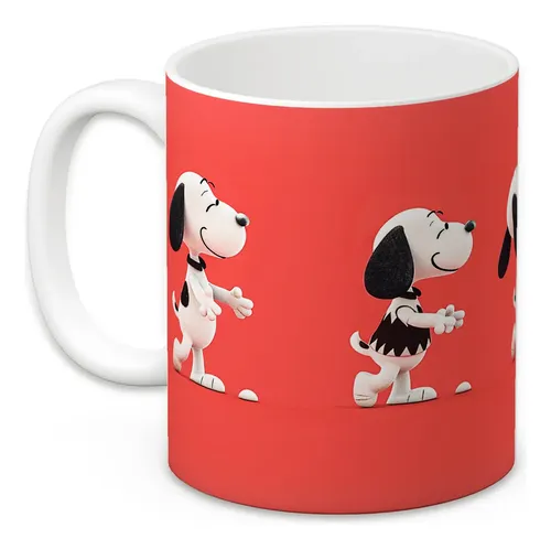 taza-snoopy-peanuts-11oz-cafe-kawaii-cumple-coleccion-retro-blanco-diseno-snoopy-secuencia-alegre-fondo-rojo