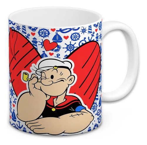 taza-popeye-marino-11oz-retro-cafe-papa-cumple-amigo-fitness-blanco-popeye-love