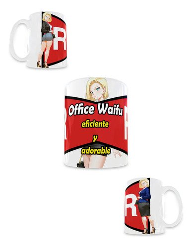 taza-androide-18-waifu-dragon-ball-11oz-regalo-godin-oficina-taza-blanca-office-waifu-eficiente-y-adorable