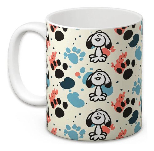 taza-snoopy-peanuts-11oz-cafe-kawaii-cumple-coleccion-retro-blanco-diseno-snoopy-huellitas-cute-pastel