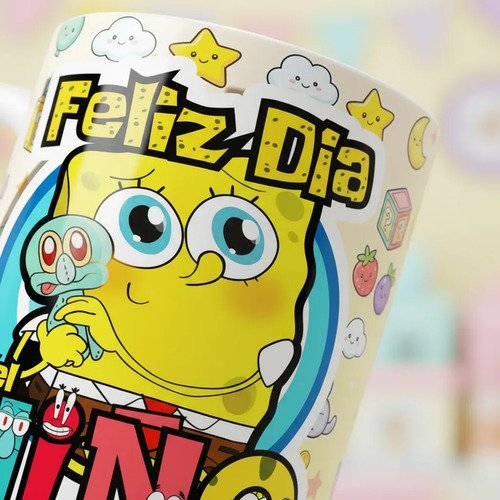 taza-infantil-bluey-stitch-capibara-11oz-regalo-ninos-kawaii-blanco-bob-esponja-calamardo-tentaculos