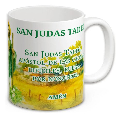 taza-san-judas-tadeo-11oz-cafe-te-bautizo-comunion-recuerdo-blanco-judas-tadeo-apostol-camino-de-fe