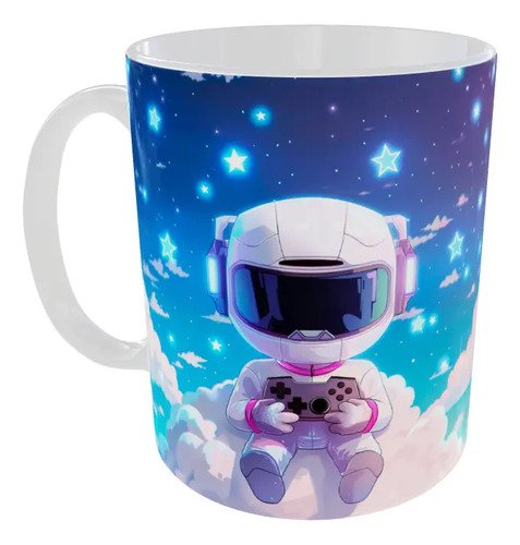 taza-gamer-kawaii-anime-ceramica-11oz-regalo-cumpleanos-blanco-estilo-astronauta-galaxy