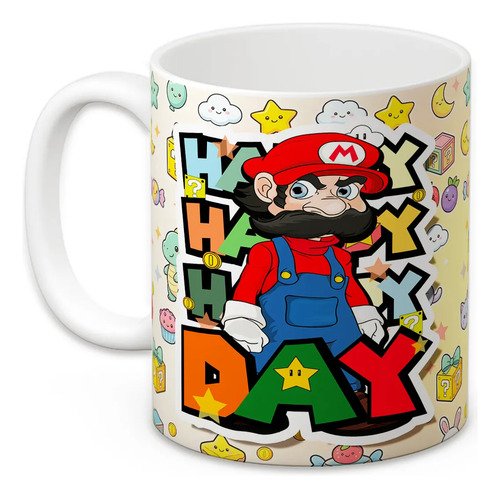 taza-infantil-bluey-stitch-capibara-11oz-regalo-ninos-kawaii-blanco-super-mario-enojado-videojuego-gamer