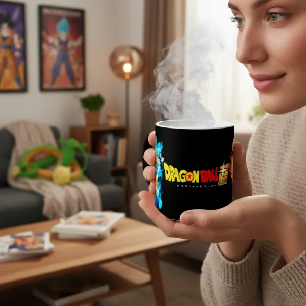 Taza Mágica Dragon Ball Goku 11oz Regalo Té Café Chocolate