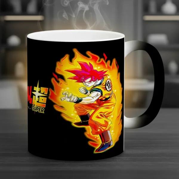 Taza Mágica Dragon Ball Goku 11oz Regalo Té Café Chocolate