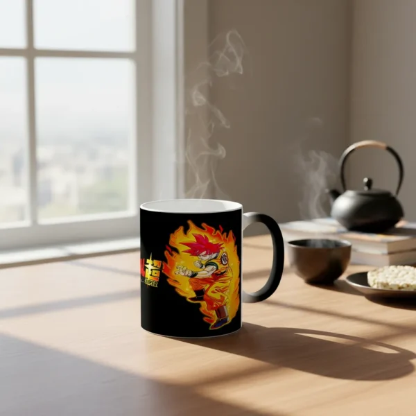 Taza Mágica Dragon Ball Goku 11oz Regalo Té Café Chocolate