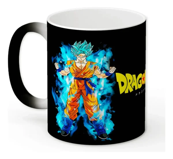Taza Mágica Dragon Ball Goku 11oz Regalo Té Café Chocolate