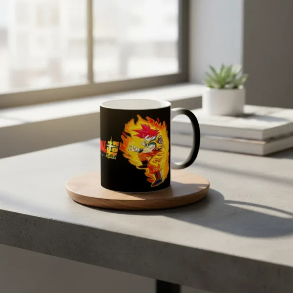 Taza Mágica Dragon Ball Goku 11oz Regalo Té Café Chocolate