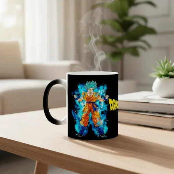 Taza Mágica Dragon Ball Goku 11oz Regalo Té Café Chocolate