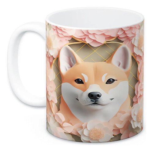 taza-perritos-3d-realista-11oz-regalo-varias-razas-lomitos-3-blanco-shiba-inu-patron-floral-premium