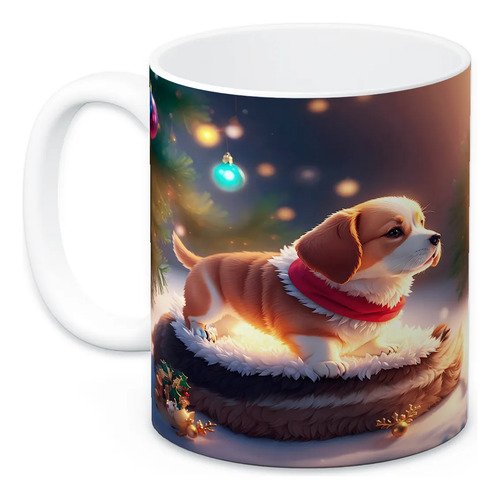 taza-perritos-3d-realista-11oz-regalo-varias-razas-lomitos-blanco-navidad-cachorros-beagle-corgi-gemelos-luces