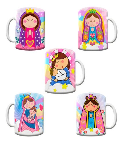 30-tazas-virgen-de-guadalupe-ceramica-330ml-recuerdo-mayoreo-taza-blanca-30-tazas-6-de-cada-modelo