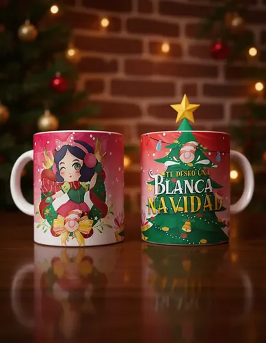 set-30-tazas-navidad-princesitas-325ml-ceramica-regalo-ideal-taza-blanca-30-tazas-de-blanca-nieves-princesa