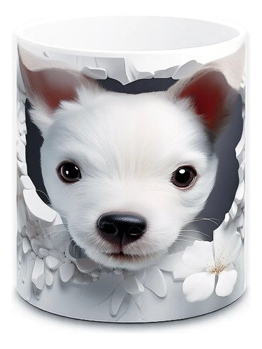 taza-perritos-3d-realista-11oz-regalo-varias-razas-lomitos-2-blanco-pared-chihuahua-pomerania-bichon-maltes-cachorro-orejas-caidas