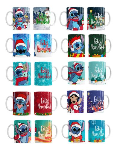20-tazas-stitch-navidad-325ml-ceramica-regalo-fiesta-lilo-taza-blanca-20-tazas-2-tazas-de-cada-modelo