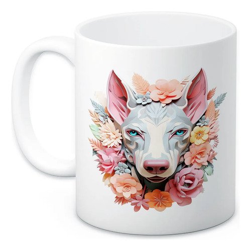 taza-perritos-3d-realista-11oz-regalo-varias-razas-lomitos-4-blanco-acuarela-pitbull-terrier-flores-2